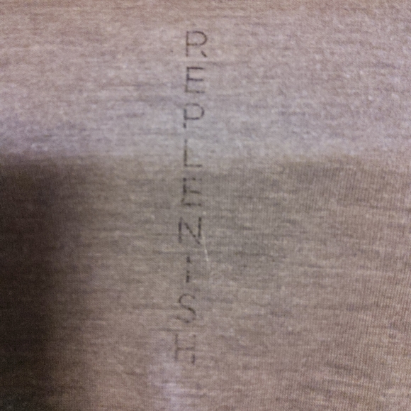 Copper Fit thin gray tee - Picture 3 of 4